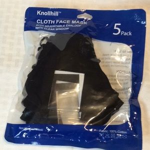 Knollhill Cloth Face Mask 5 pack